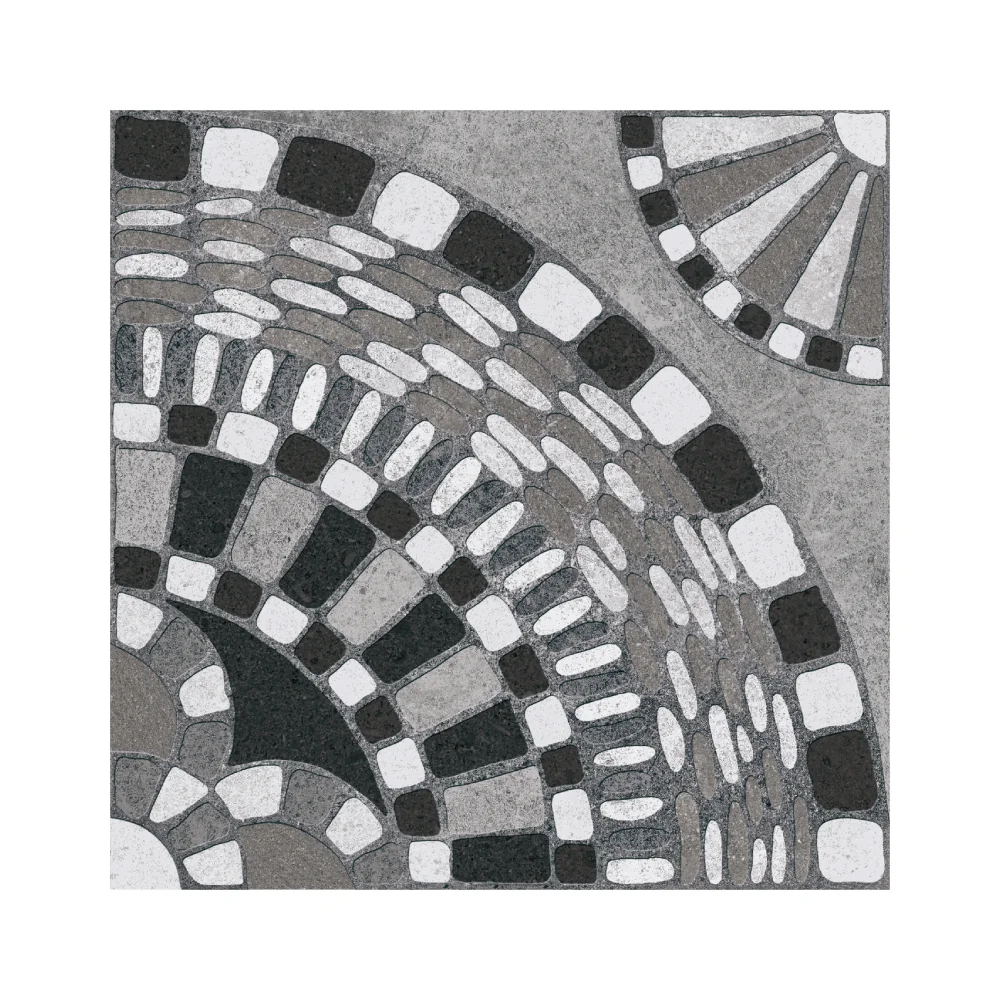 Gresie Interior Damasco Gris 45 x 45 Cm Mata Tip Piatra