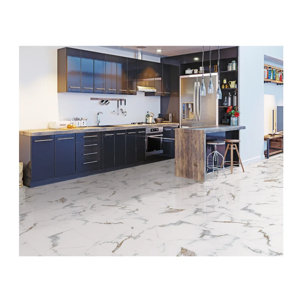 Gresie Interior Estatuario 45 x 45 Cm Lucioasa Tip Marmura