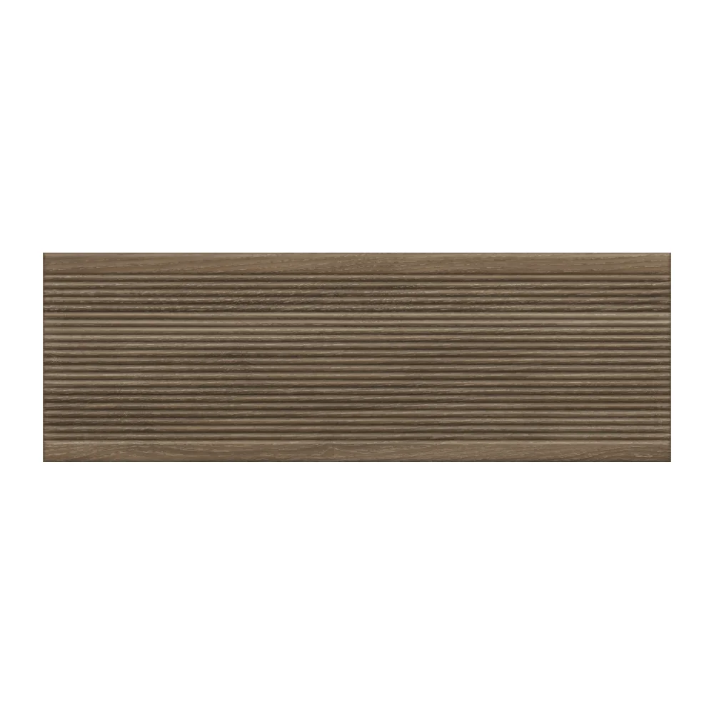 Gresie Tip Parchet Interior Toronto Brown Relief 20 X 60 Cm Mata