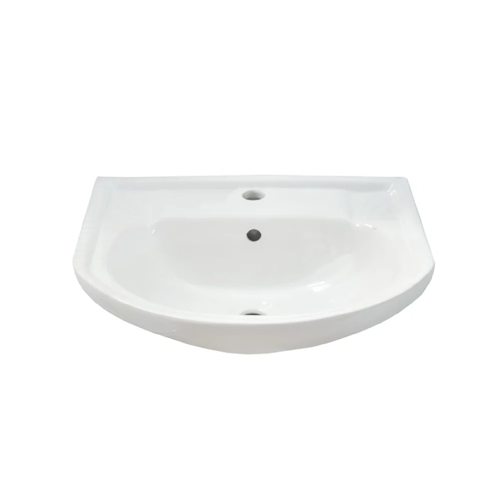 Lavoar Pentru Picior / Piedestal Simple 50 cm Alb