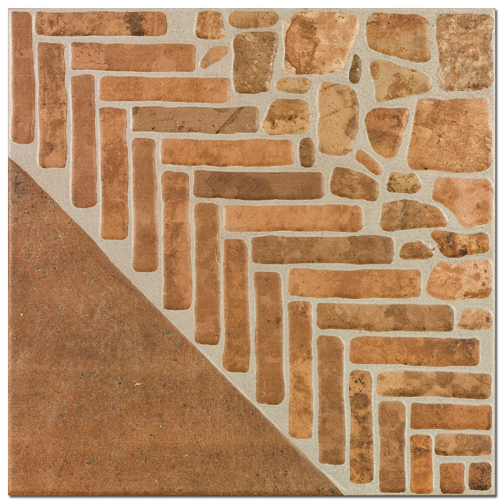 Gresie Interior Valero Cotto 45 x 45 Cm Mată Tip Piatră