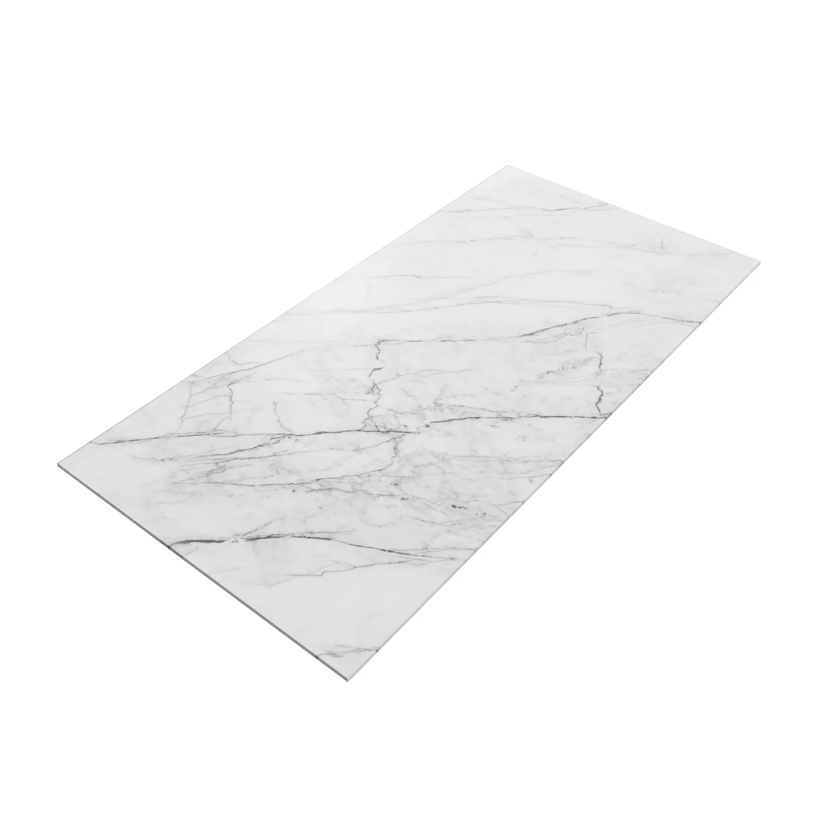 Gresie Portelanata Exterior / Interior Carrara 60 x 120 cm Lucioasa Rectificata Tip Marmura