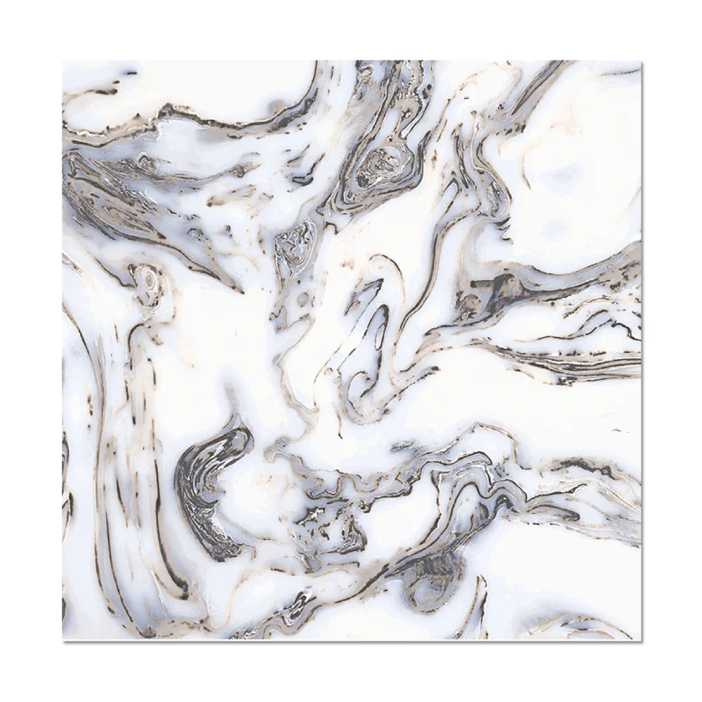 Gresie Exterior / Interior Porțelanată River Natural 60 x 60 cm Lucioasă Rectificată Tip Marmură