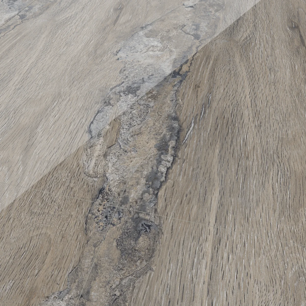 Gresie Tip Parchet Exterior / Interior Karvel Wood Grey 60 x 120 cm Lucioasa Portelanata Rectificata