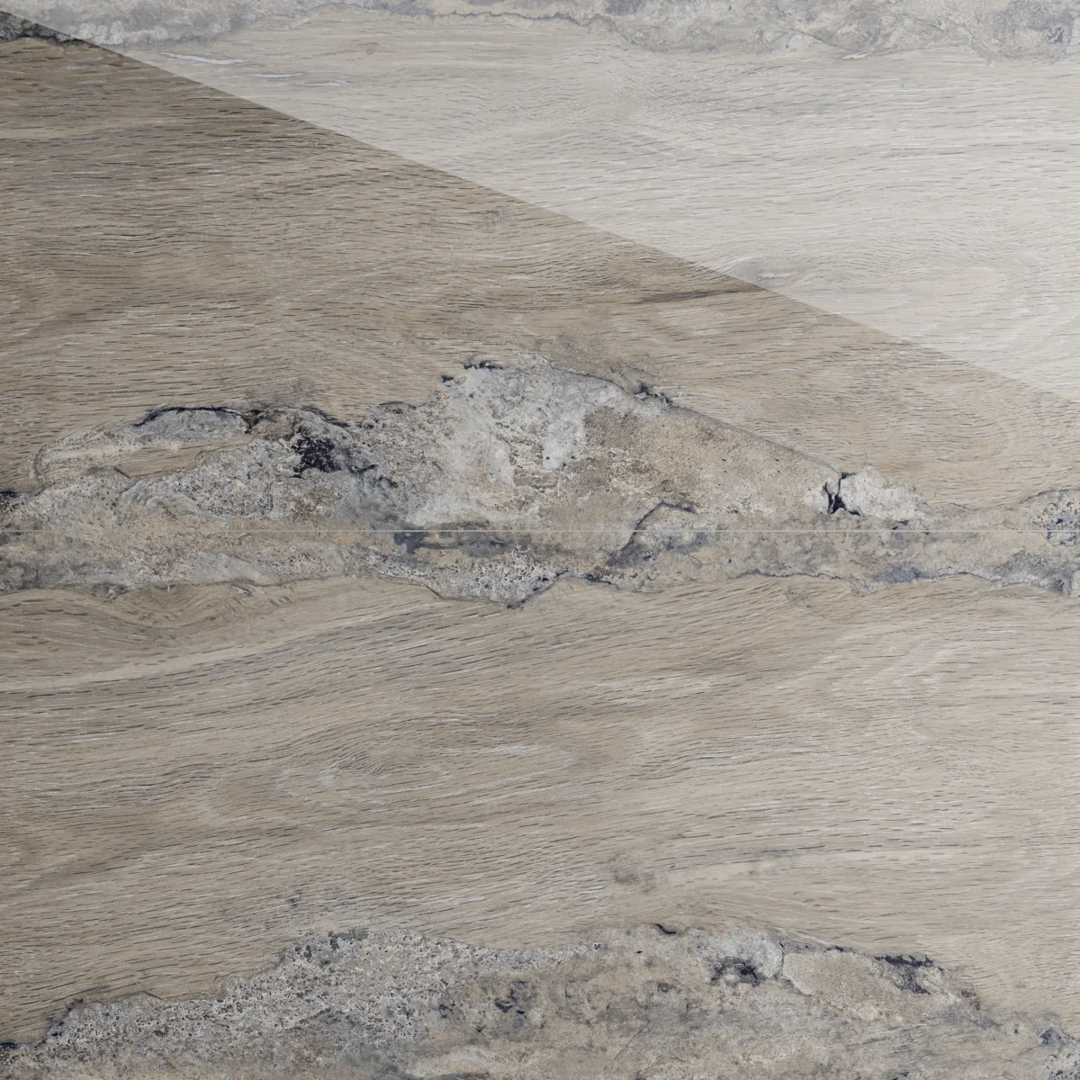 Gresie Tip Parchet Exterior / Interior Karvel Wood Grey 60 x 120 cm Lucioasa Portelanata Rectificata