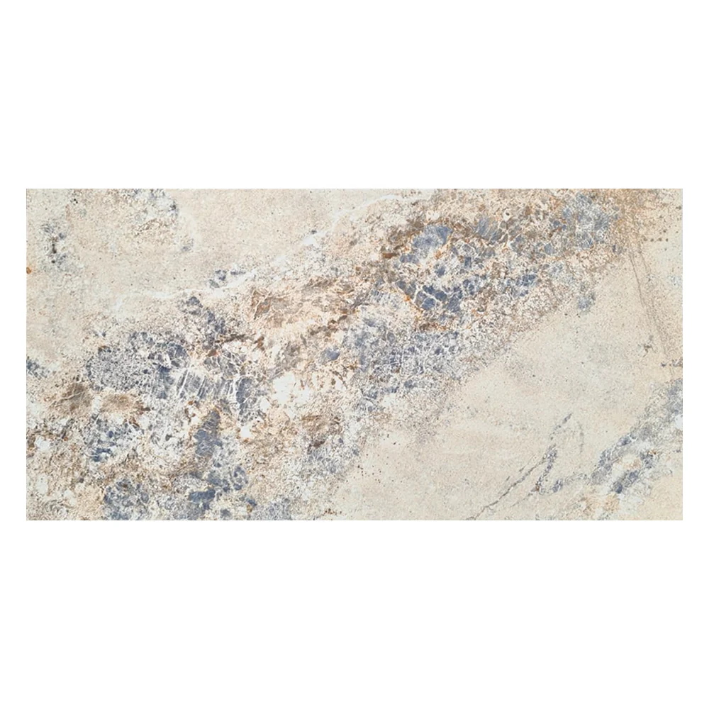 Gresie Exterior / Interior Portelanata MJ Ivory 60 x 120 cm Lucioasa Rectificata Tip Piatra Naturala