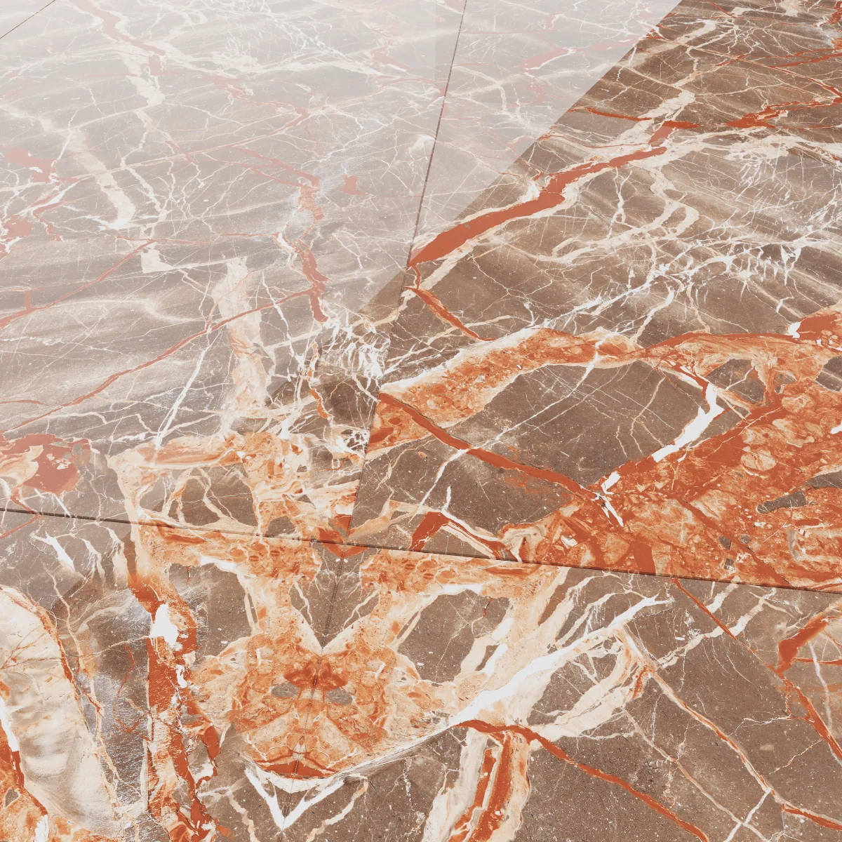 Gresie Portelanata Rectificata Colomandino 60X120 Lucioasa