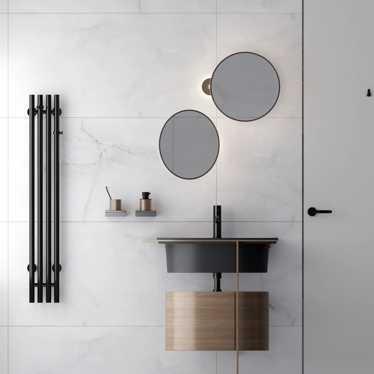 Gresie Exterior / Interior Portelanata Antique Onyx Blue 60 x 120 Cm Lucioasa Rectificata Tip Marmura