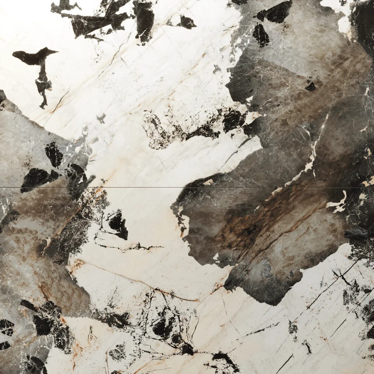 Gresie Porțelanată Exterior/Interior Aspen Natural 60 x 120 cm Lucioasă Rectificată Tip Marmură