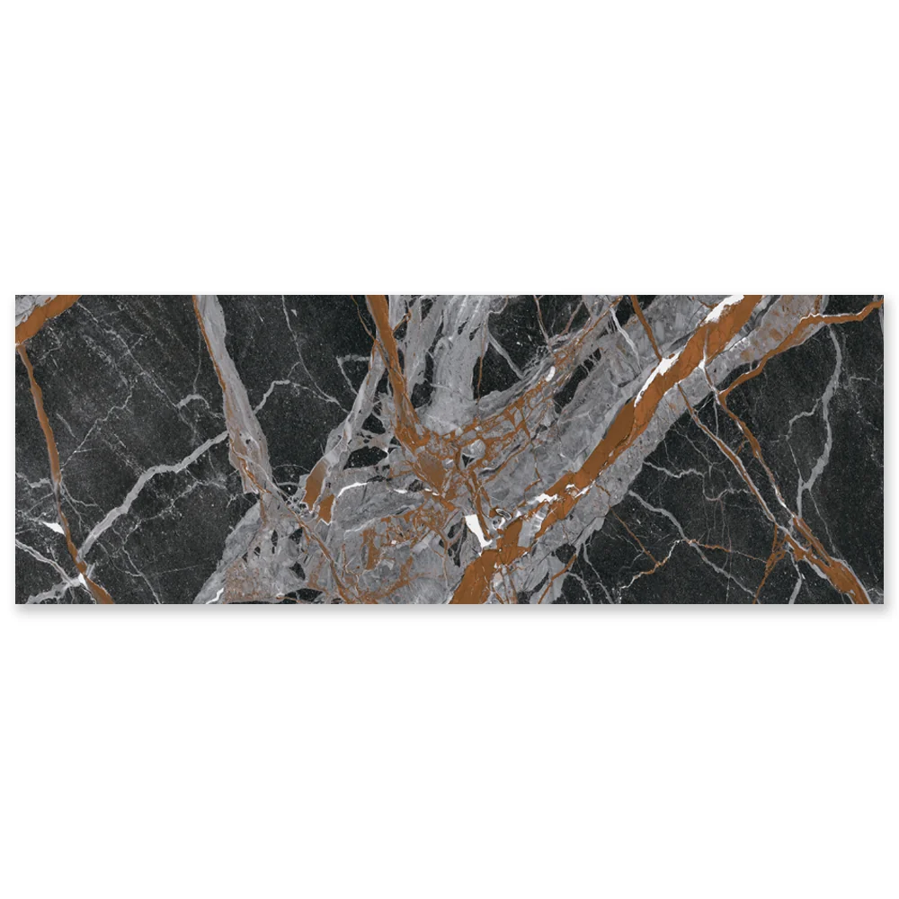 Faianta Rectificata Seth Black 30 x 90 Lucioasa