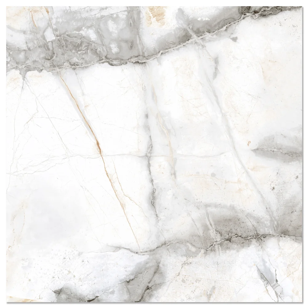 Gresie Exterior/Interior Porțelanată Fiona 60.5 x 60.5 cm Lucioasă Tip Marmură