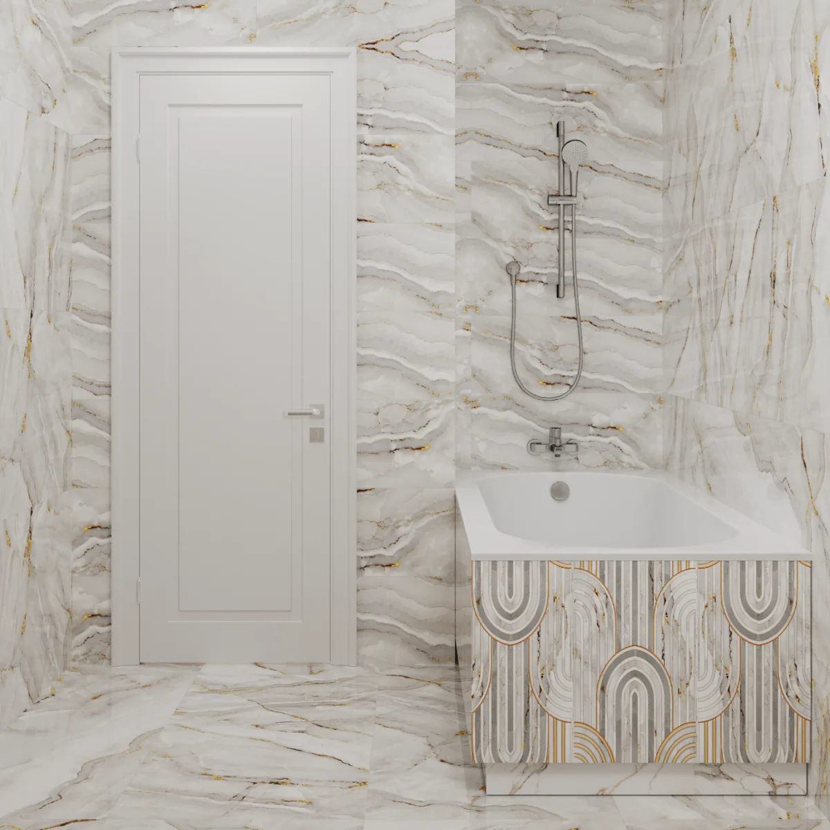 Faianta Decorativa Rectificata Nayara Line 30 x 75