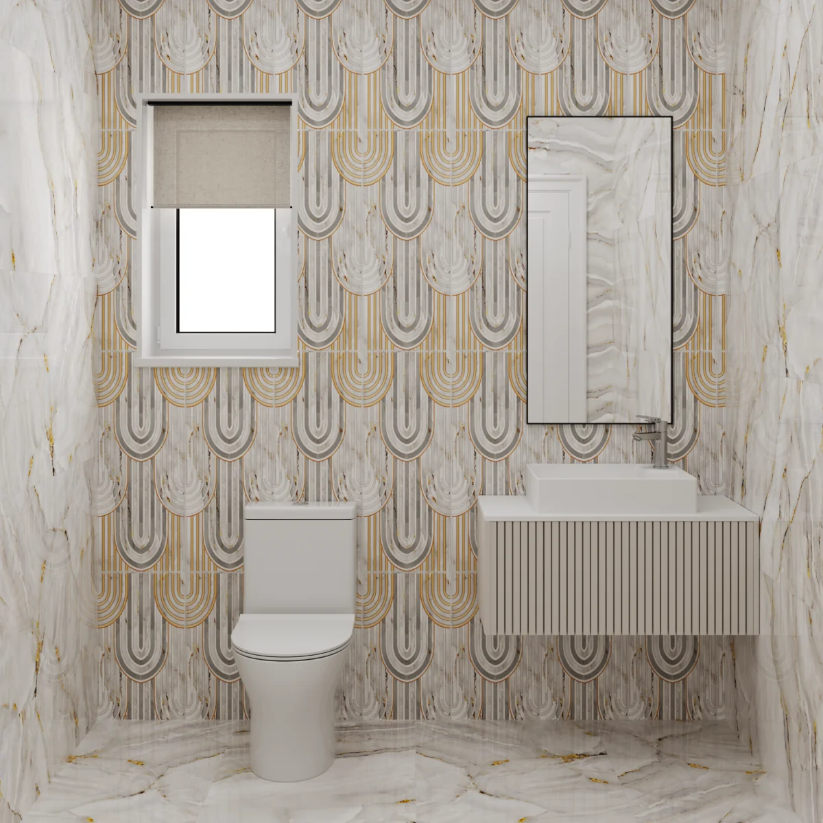 Faianta Decorativa Rectificata Nayara Line 30 x 75