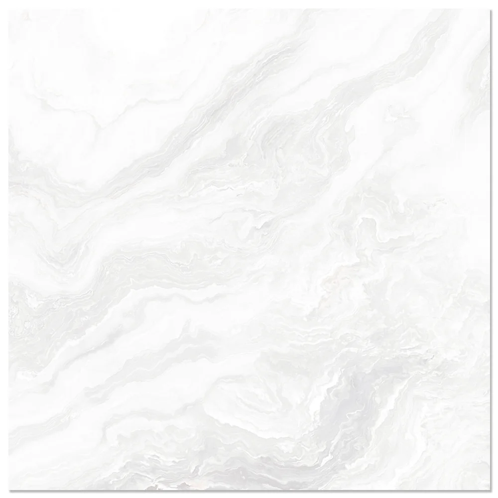 Gresie Exterior / Interior Portelanata Azul White 45 x 45 cm Lucioasa Tip Marmura