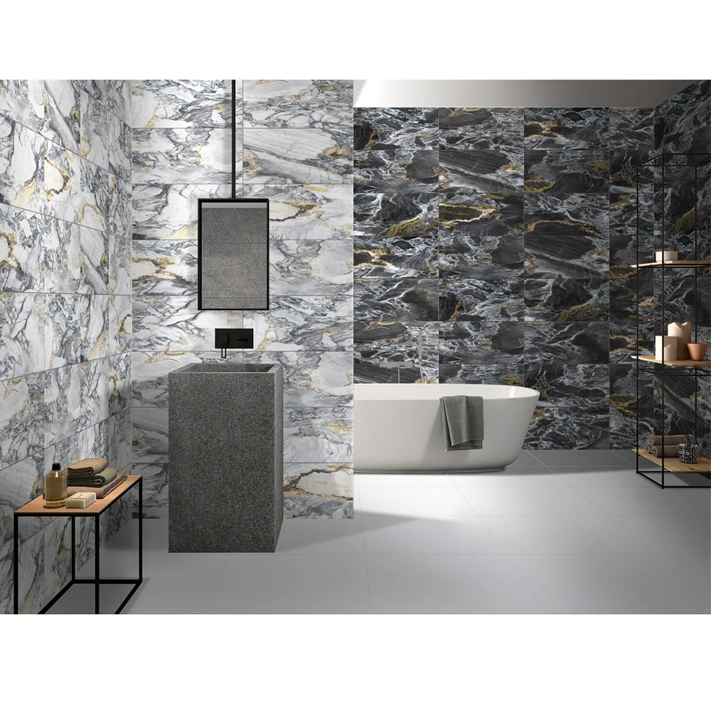 Faianta Azahar Black 30 x 60 Lucioasa