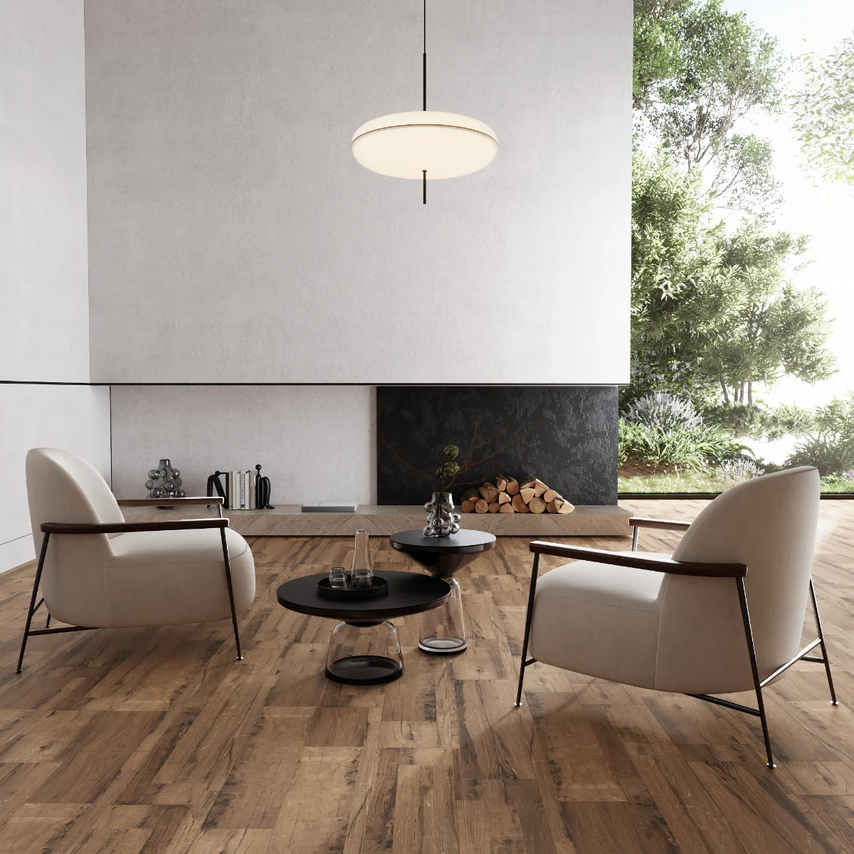 Gresie Tip Parchet Exterior / Interior Teak Brown 20 x 120 cm Mată Porțelanată Rectificată