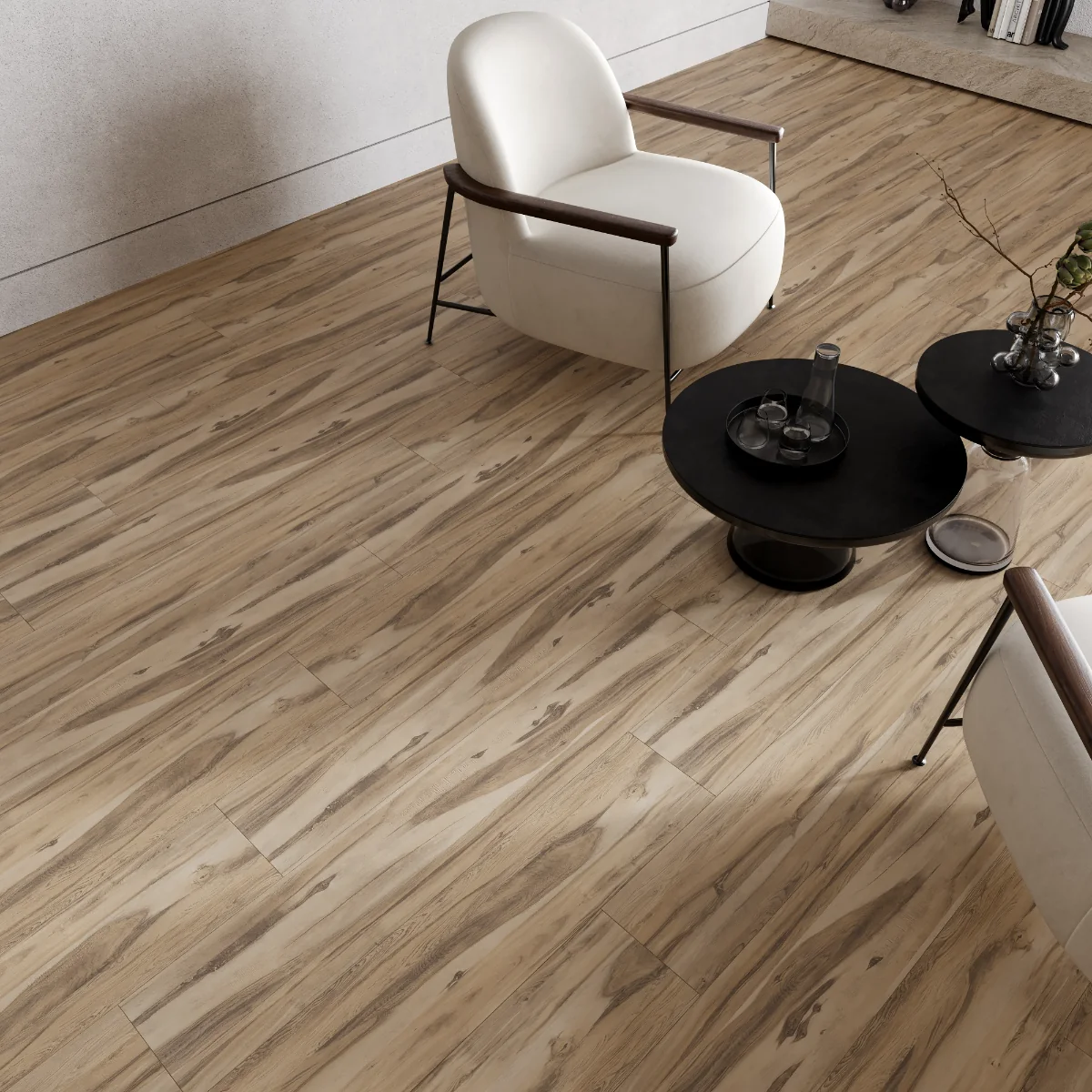 Gresie Tip Parchet Exterior / Interior Robel Natural 20 x 120 Cm Mata Portelanata Rectificata