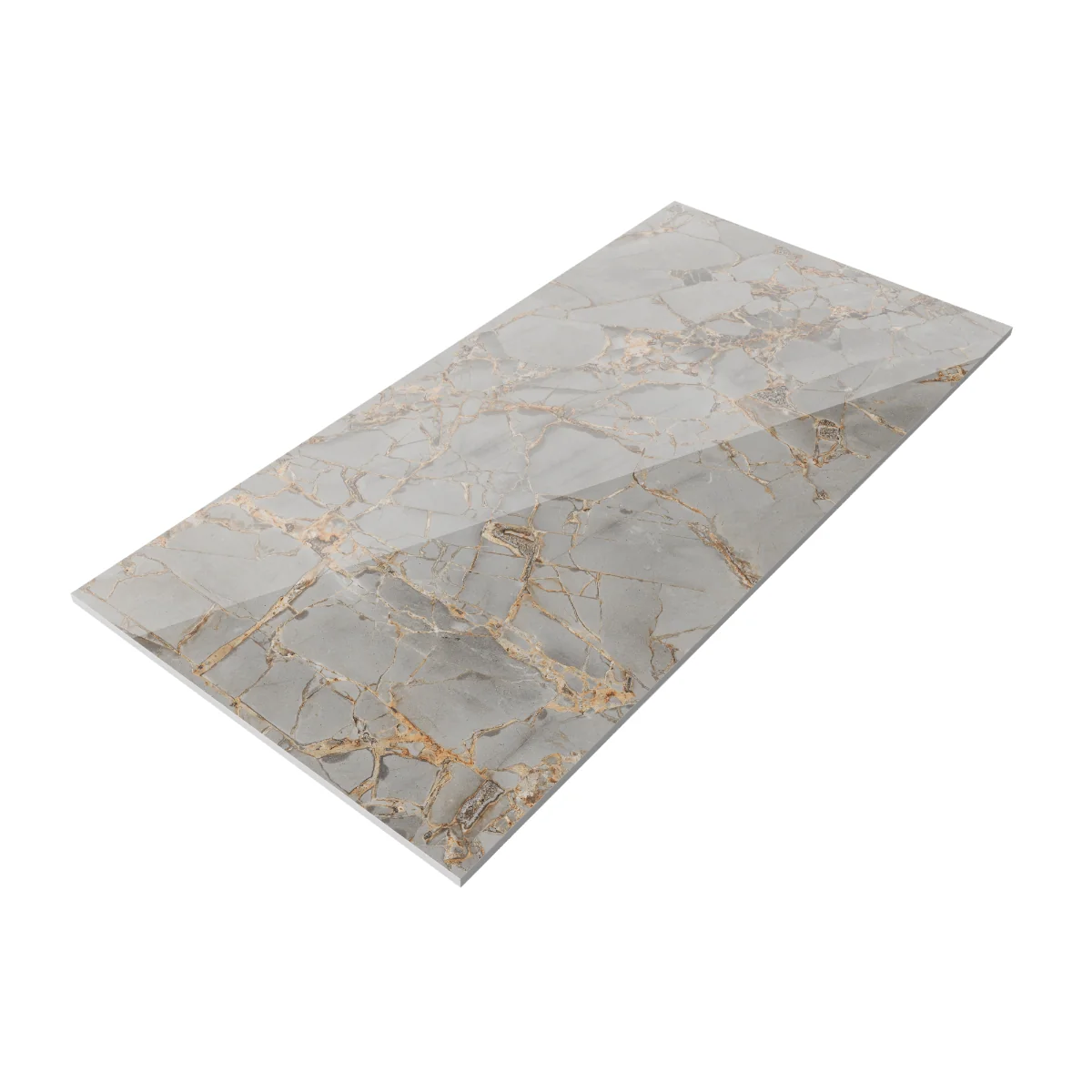 Gresie Exterior / Interior Portelanata Victoria 60 x 120 cm Lucioasa Rectificata Tip Marmura