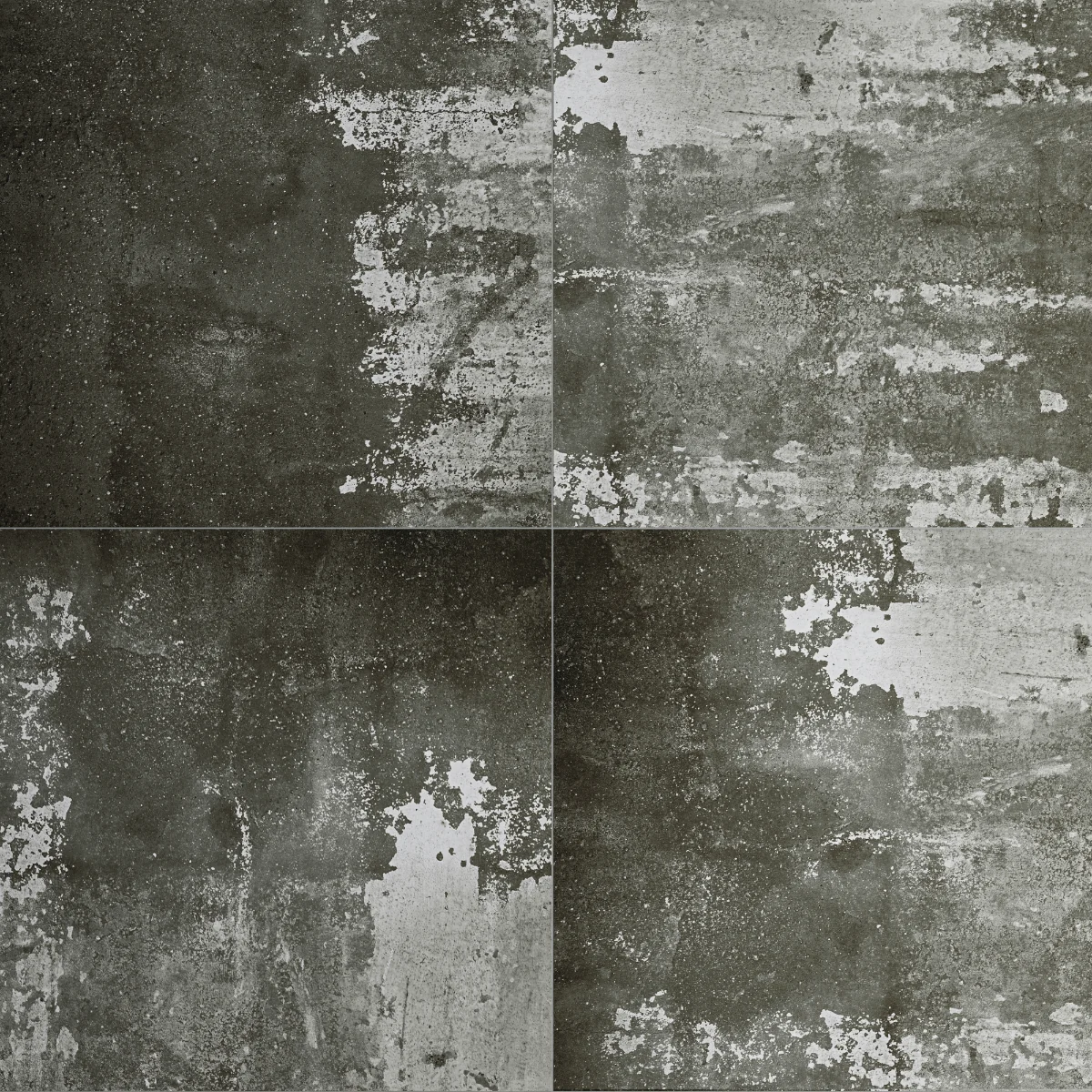 Gresie Exterior / Interior Portelanata Trans Nero 60 x 60 cm Mata Rectificata Aspect Ciment