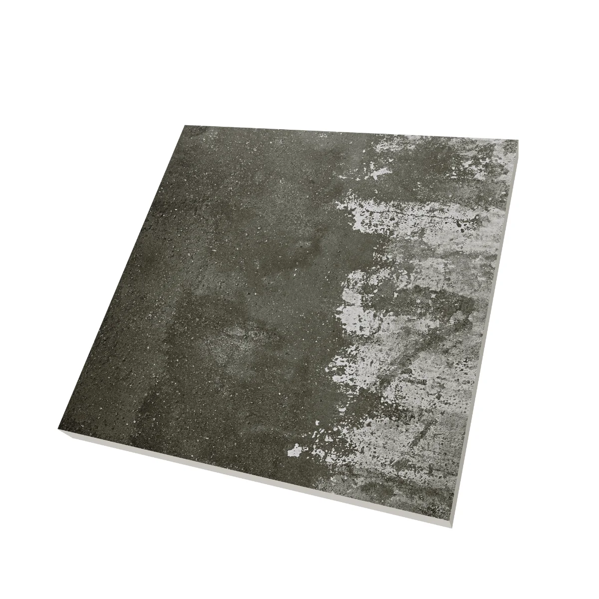 Gresie Exterior / Interior Portelanata Trans Nero 60 x 60 cm Mata Rectificata Aspect Ciment