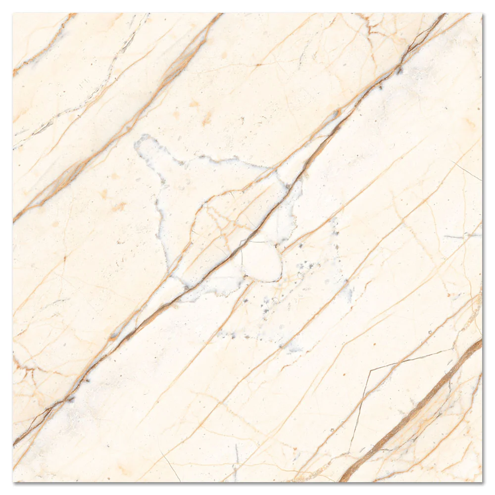 Gresie Exterior / Interior Portelanata Rosso Crema Bookmatch 60 x 60 cm Lucioasa Rectificata Tip Marmura