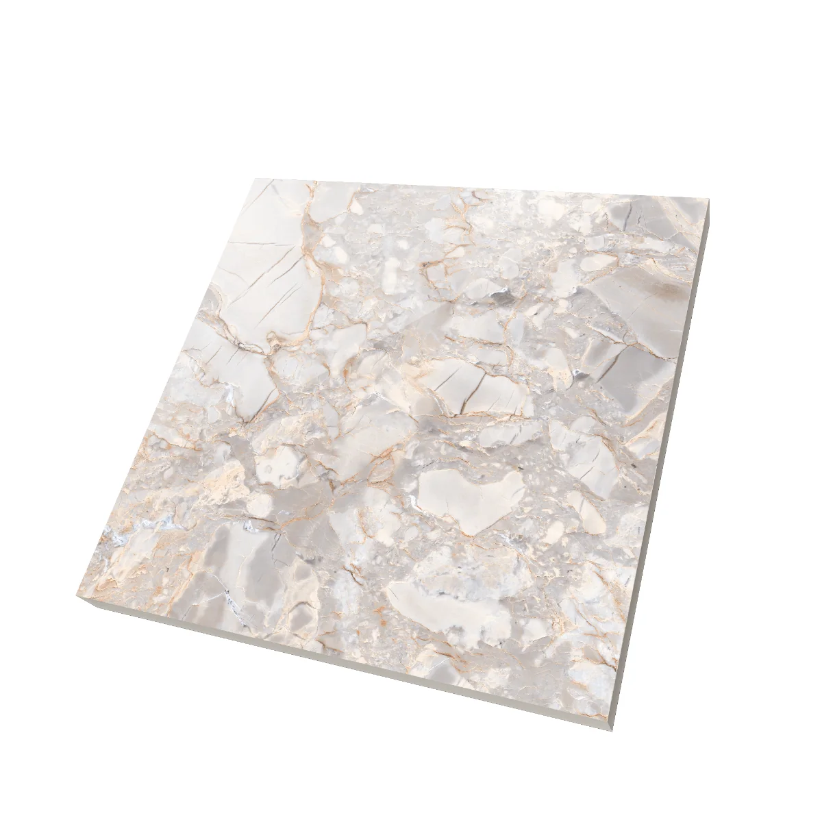 Gresie Exterior / Interior Portelanata Fasco Natural 60 x 60 cm Lucioasa Rectificata Tip Marmura