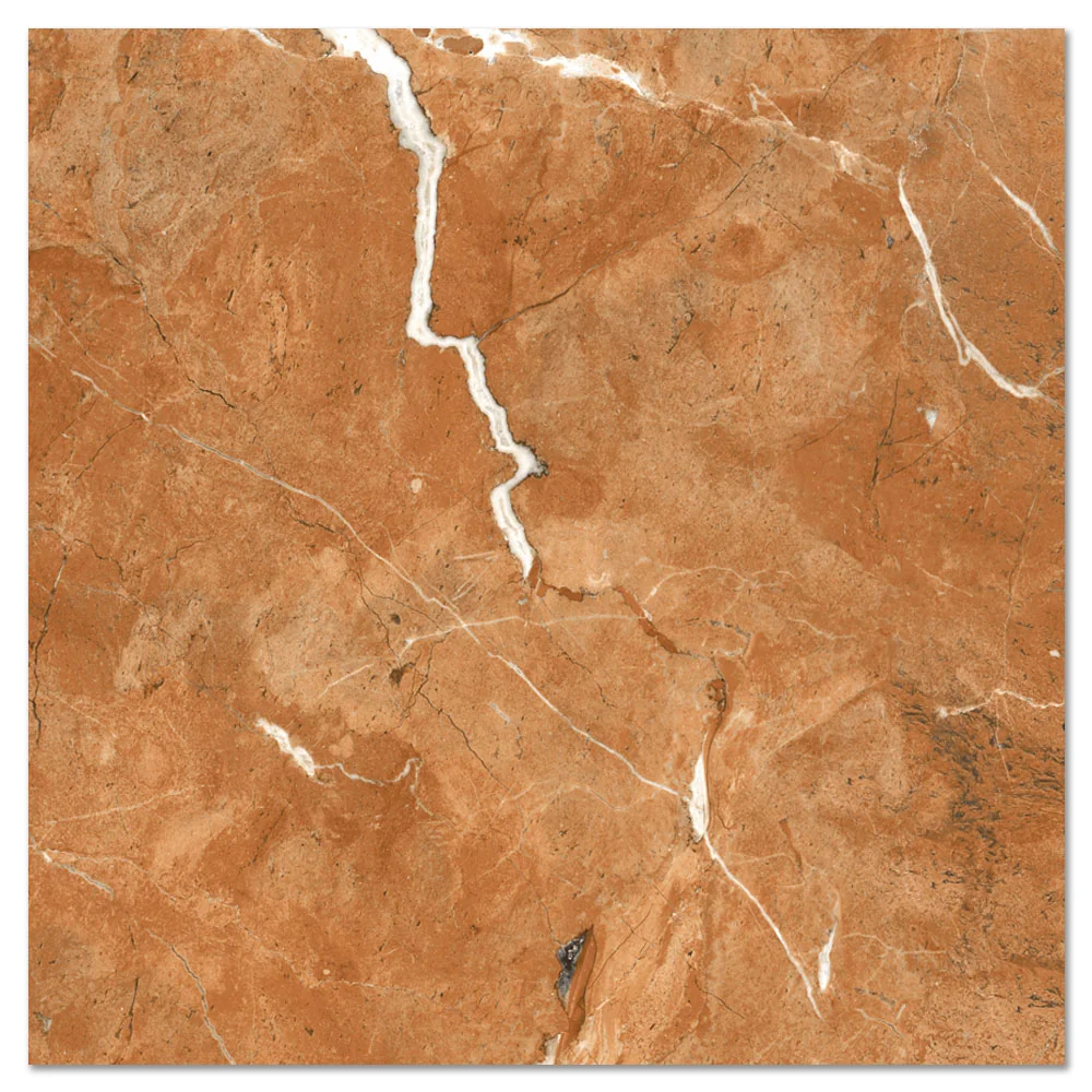 Gresie Exterior / Interior Portelanata Marbella Brown 60 X 60 Cm Lucioasa Rectificata Tip Marmura