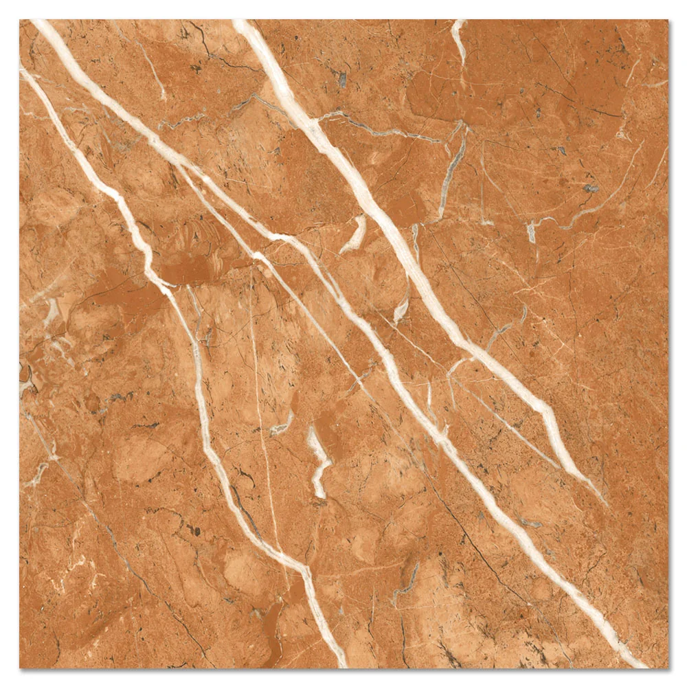Gresie Exterior / Interior Portelanata Marbella Brown 60 X 60 Cm Lucioasa Rectificata Tip Marmura