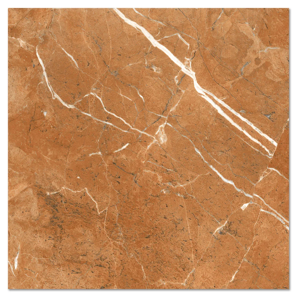 Gresie Exterior / Interior Portelanata Marbella Brown 60 X 60 Cm Lucioasa Rectificata Tip Marmura