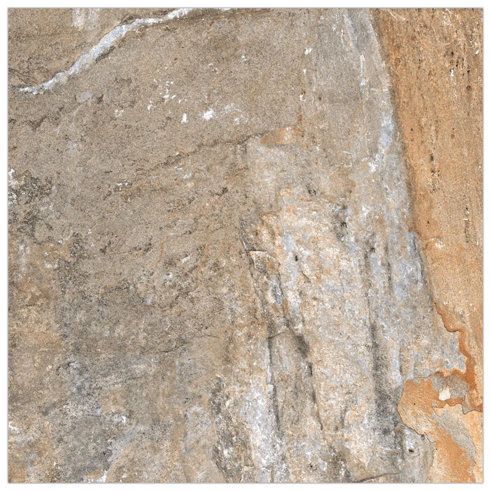 Gresie Porțelanată Exterior / Interior Adresia Natural 60 x 60 Cm Mată Rectificată Tip Piatră Naturală