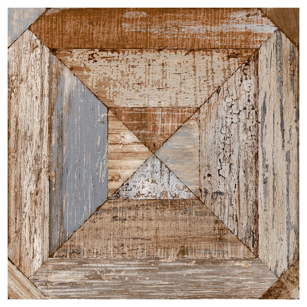 Gresie Tip Parchet Exterior / Interior Rustic Wood 45 x 45 cm Mata Portelanata