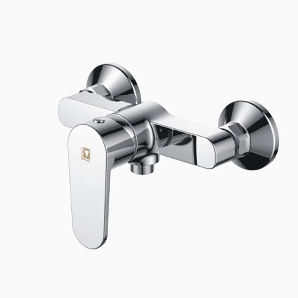 Baterie Pentru Dus Boet Luca 14424 Monocomanda Set Complet (Furtun Si Para De Dus Incluse) Crom