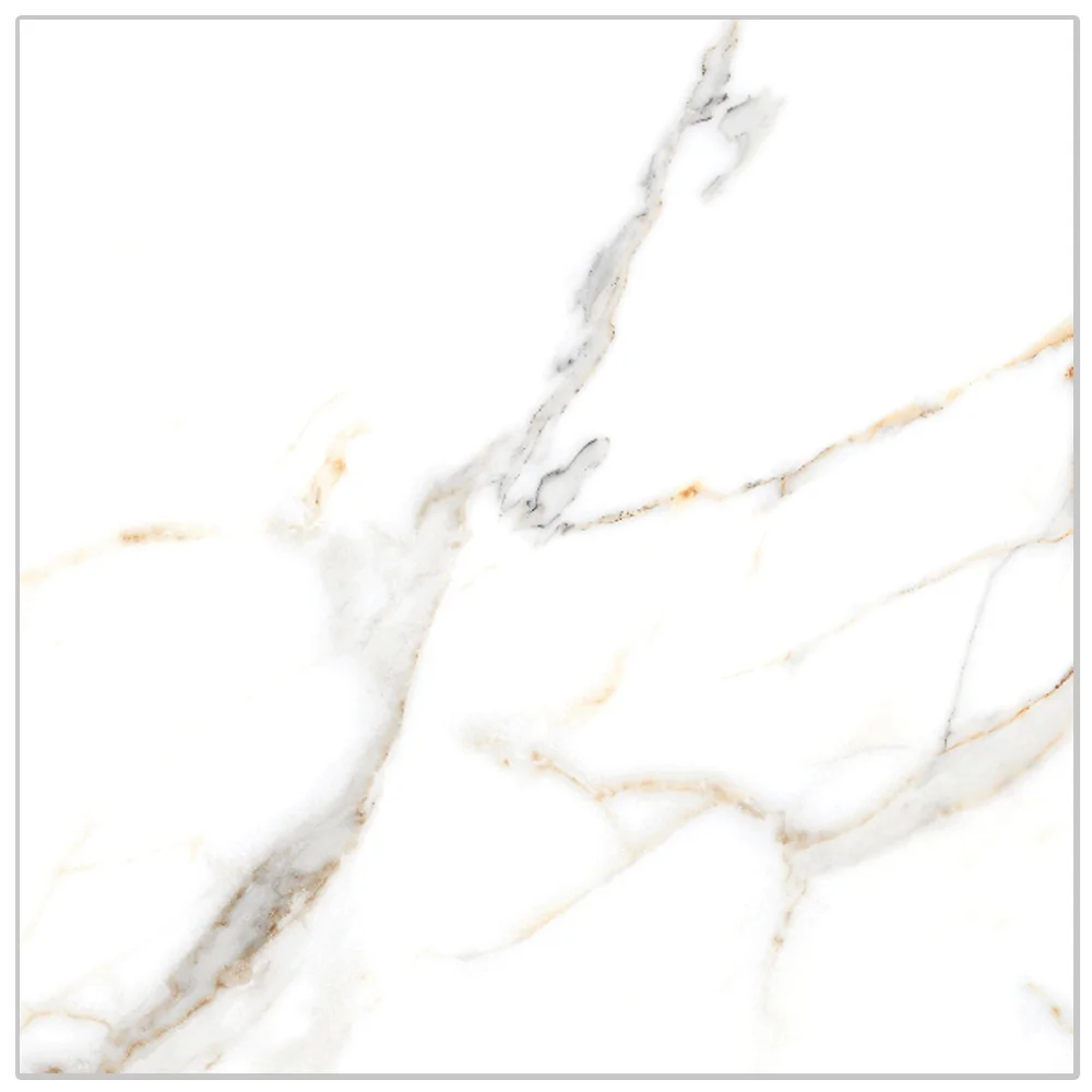 Gresie Exterior / Interior Portelanata Miami Natural 80 x 80 cm Lucioasa Rectificata Tip Marmura