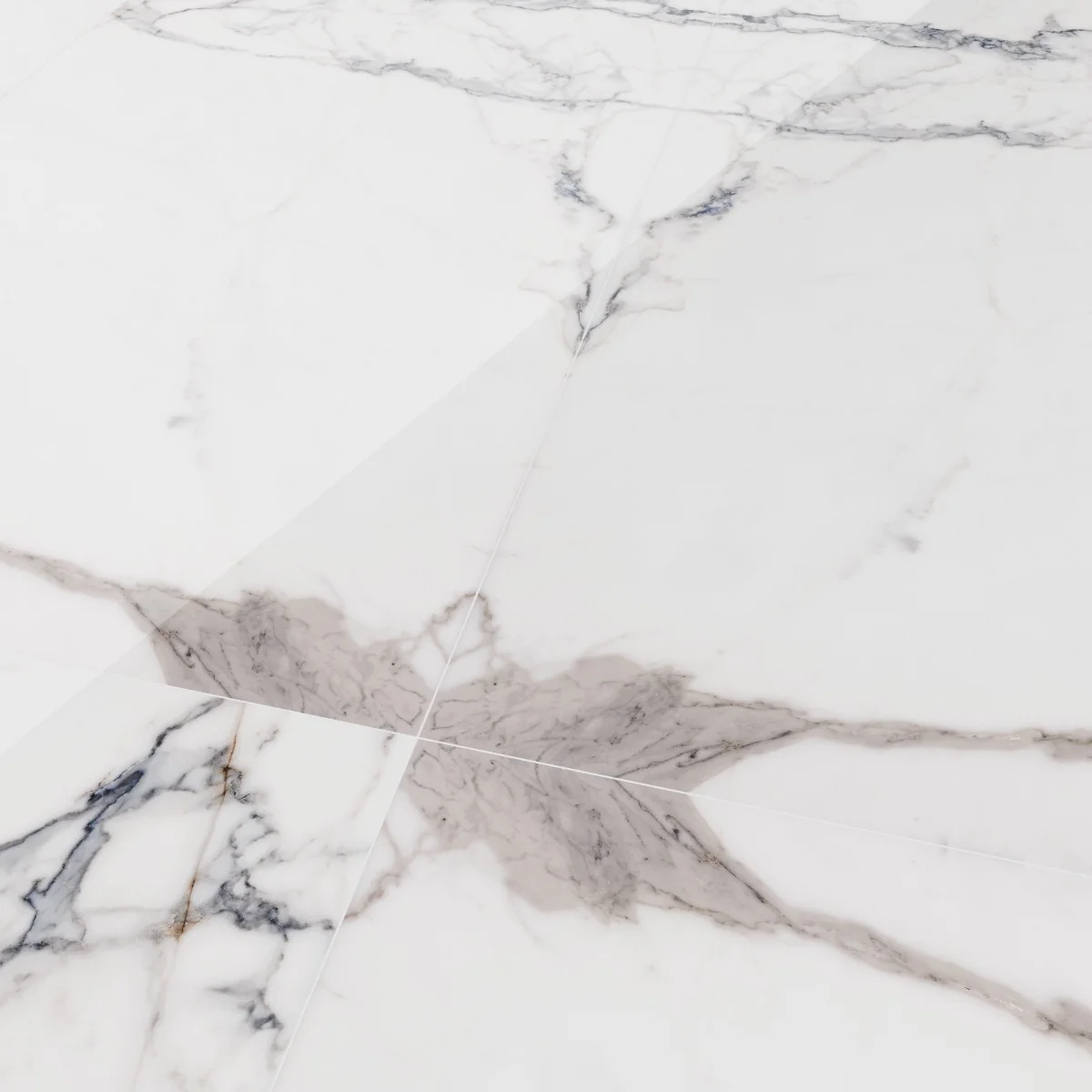 Gresie Exterior / Interior Portelanata Paonazzo 60 X 120 Cm Lucioasa Rectificata Tip Marmura