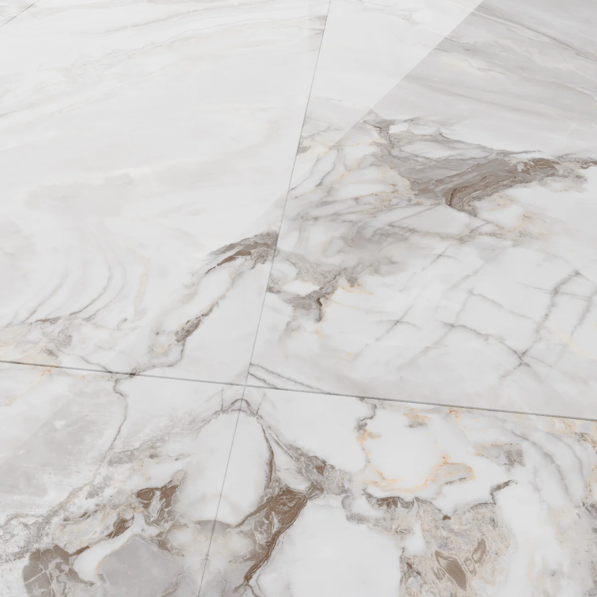 Gresie Exterior / Interior Portelanata Monte Pulciano 60 x 120 Cm Lucioasa Rectificata Tip Marmura