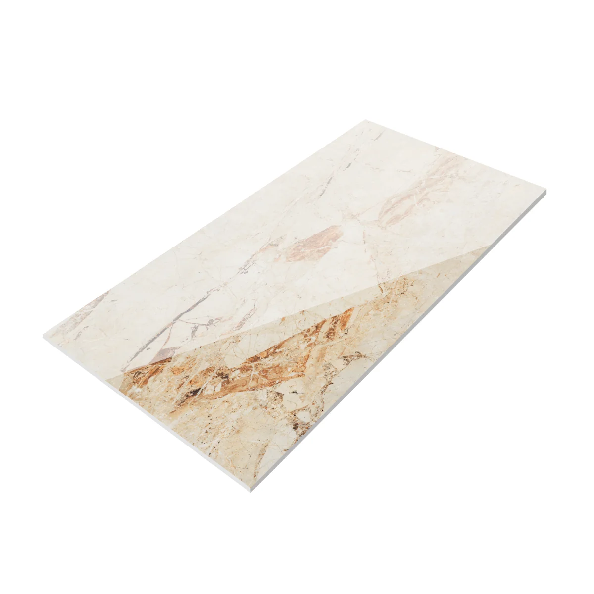 Gresie Exterior / Interior Portelanata Graava Brescia 60 x 120 cm Lucioasa Rectificata Tip Marmura