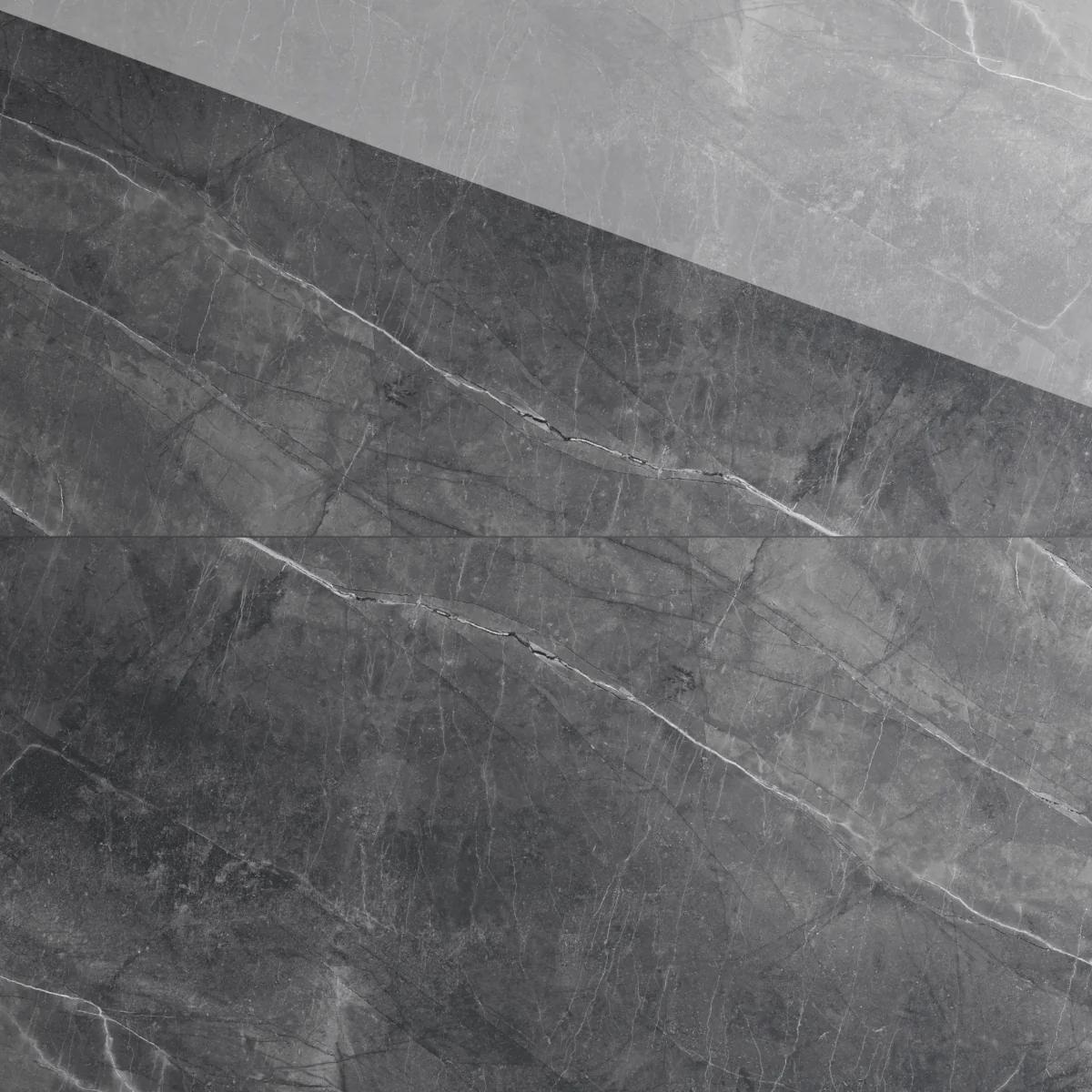 Gresie Portelanata Exterior / Interior Armany Grey Endless 60 x 120 Cm Lucioasa Rectificata Tip Marmura