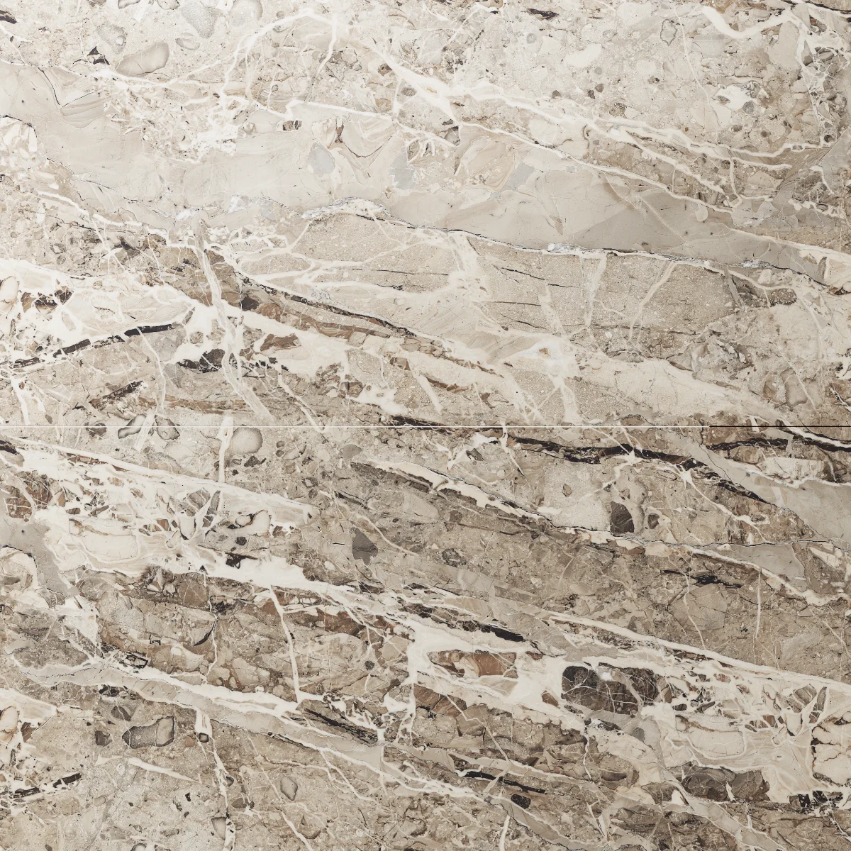 Gresie Portelanata Exterior / Interior Blue Brescia 60 x 120 Cm Lucioasa Rectificata Tip Piatra Naturala