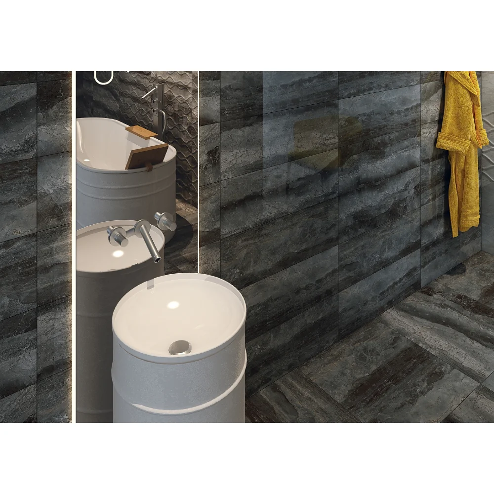 Faianta Marvel Anthracite 25 x 75