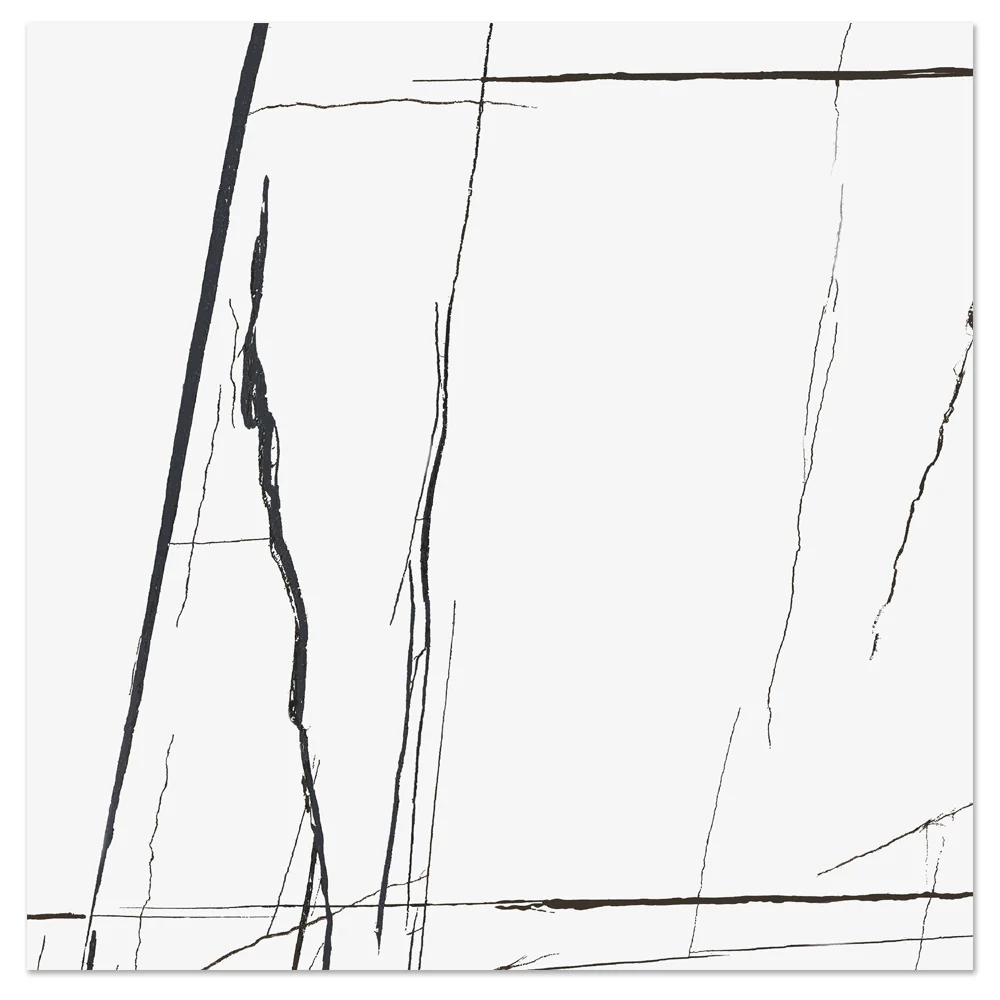 Gresie Exterior / Interior Portelanata Ponte White 45 X 45 Cm Lucioasa Tip Marmura