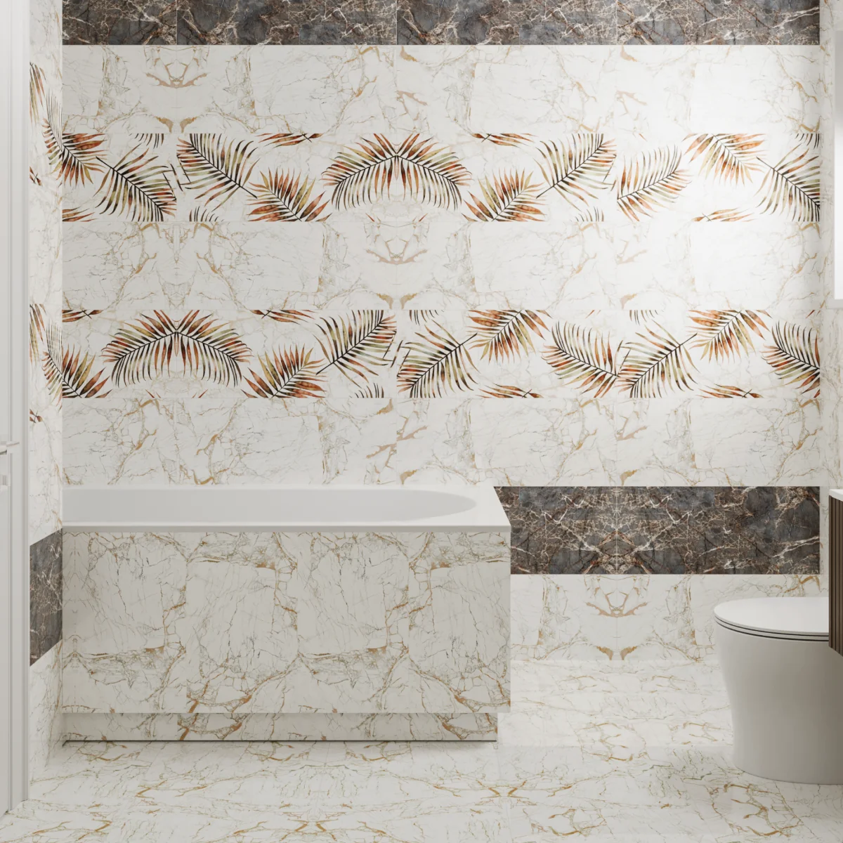 Faianta Rectificata Amazon Brown 30 x 75