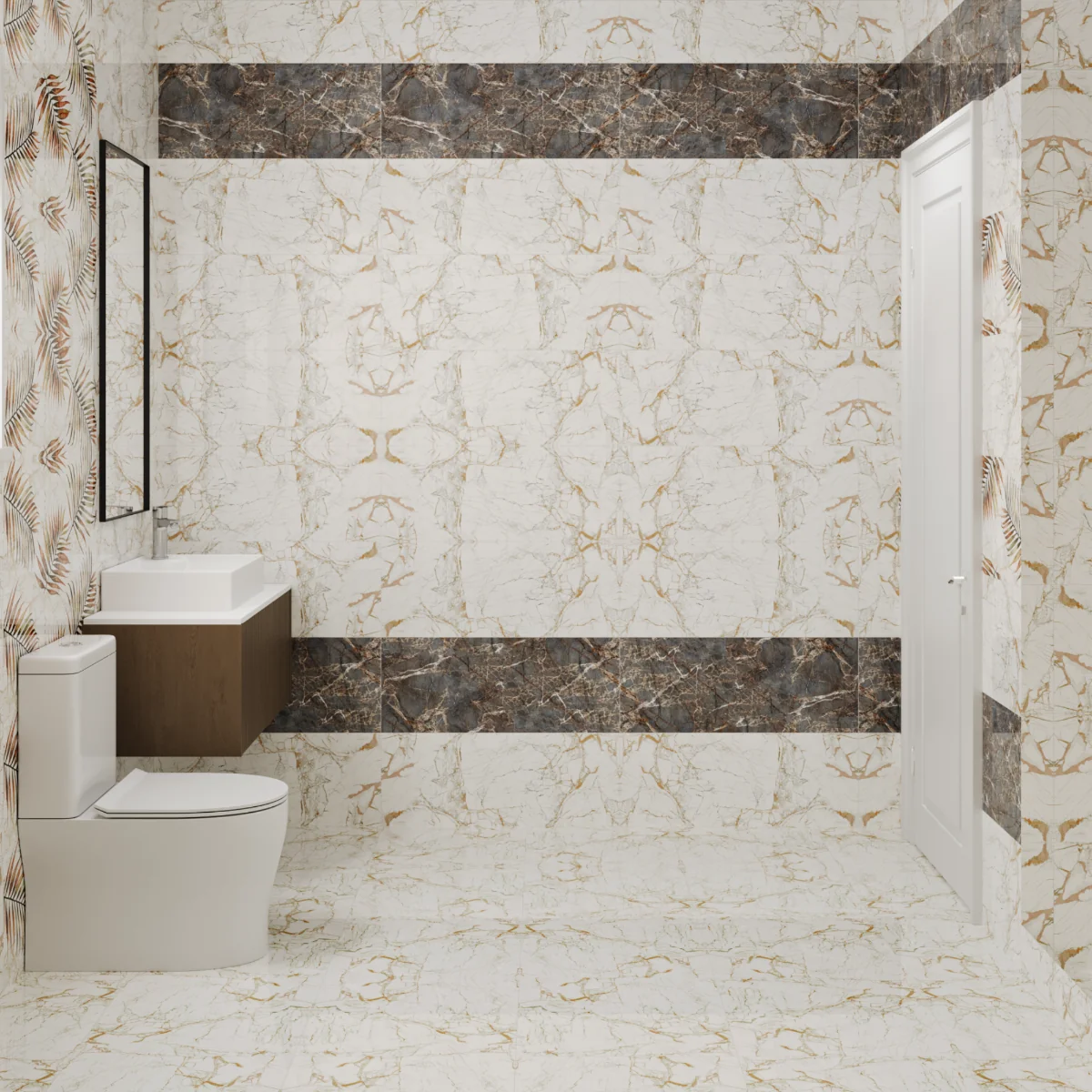 Faianta Rectificata Amazon Brown 30 x 75