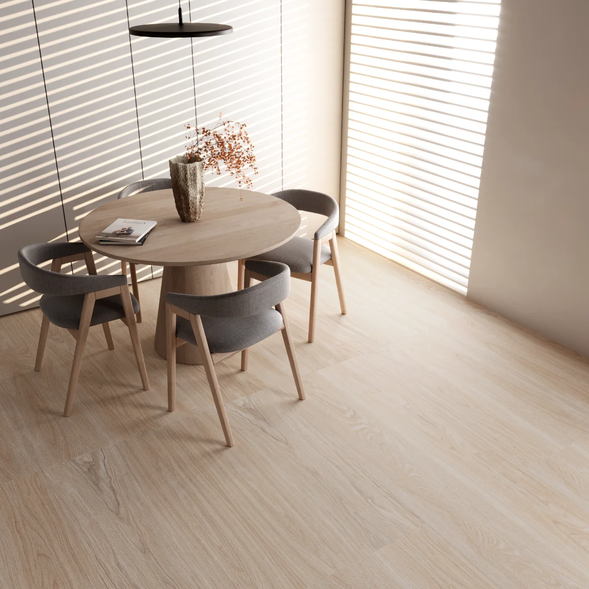 Gresie Tip Parchet Exterior / Interior Crema Oak Wood 60 x 120 Cm Mata Portelanata Rectificata