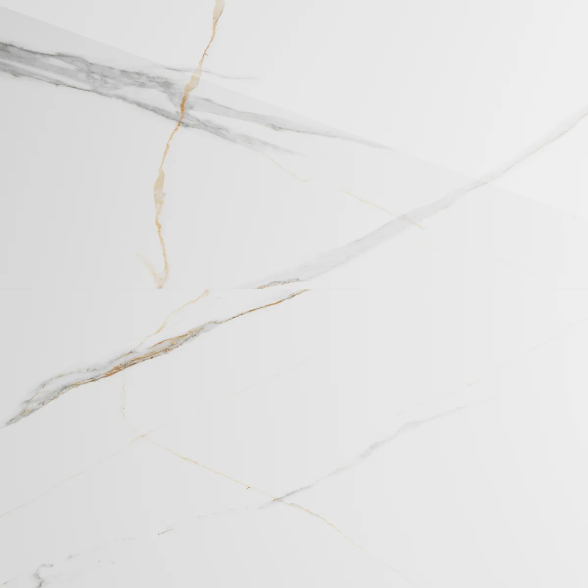 Gresie Rectificata Exterior / Interior Maritaca Statuario Authentic 60 x 120 Cm Lucioasa Portelanata Tip Marmura