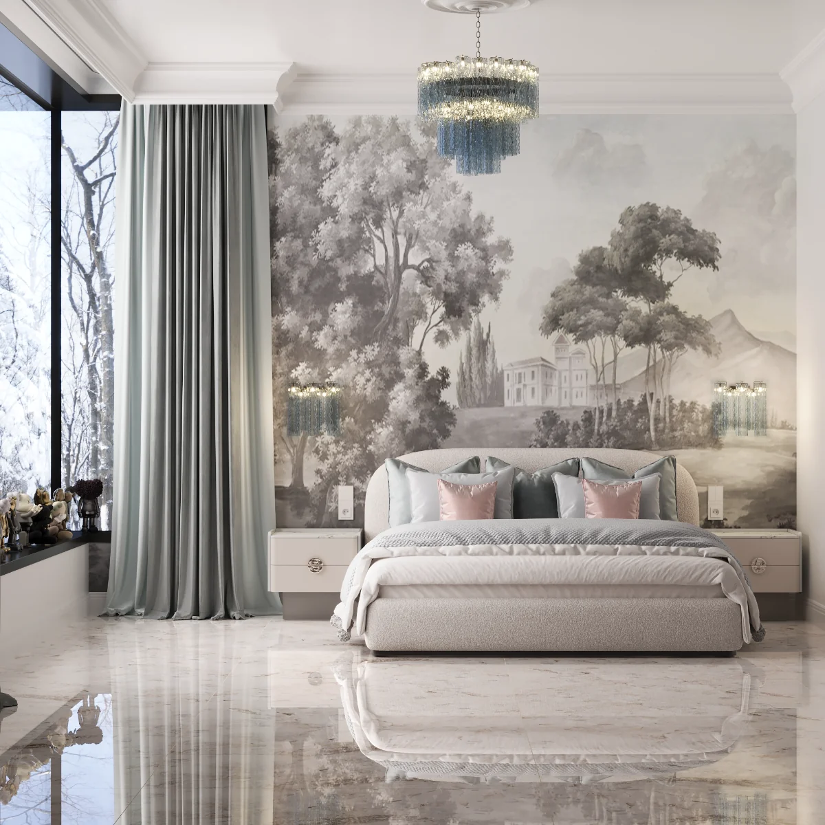 Gresie Rectificata Exterior / Interior Era Stone White 60 x 120 Cm Lucioasa Portelanata Tip Piatra Naturala