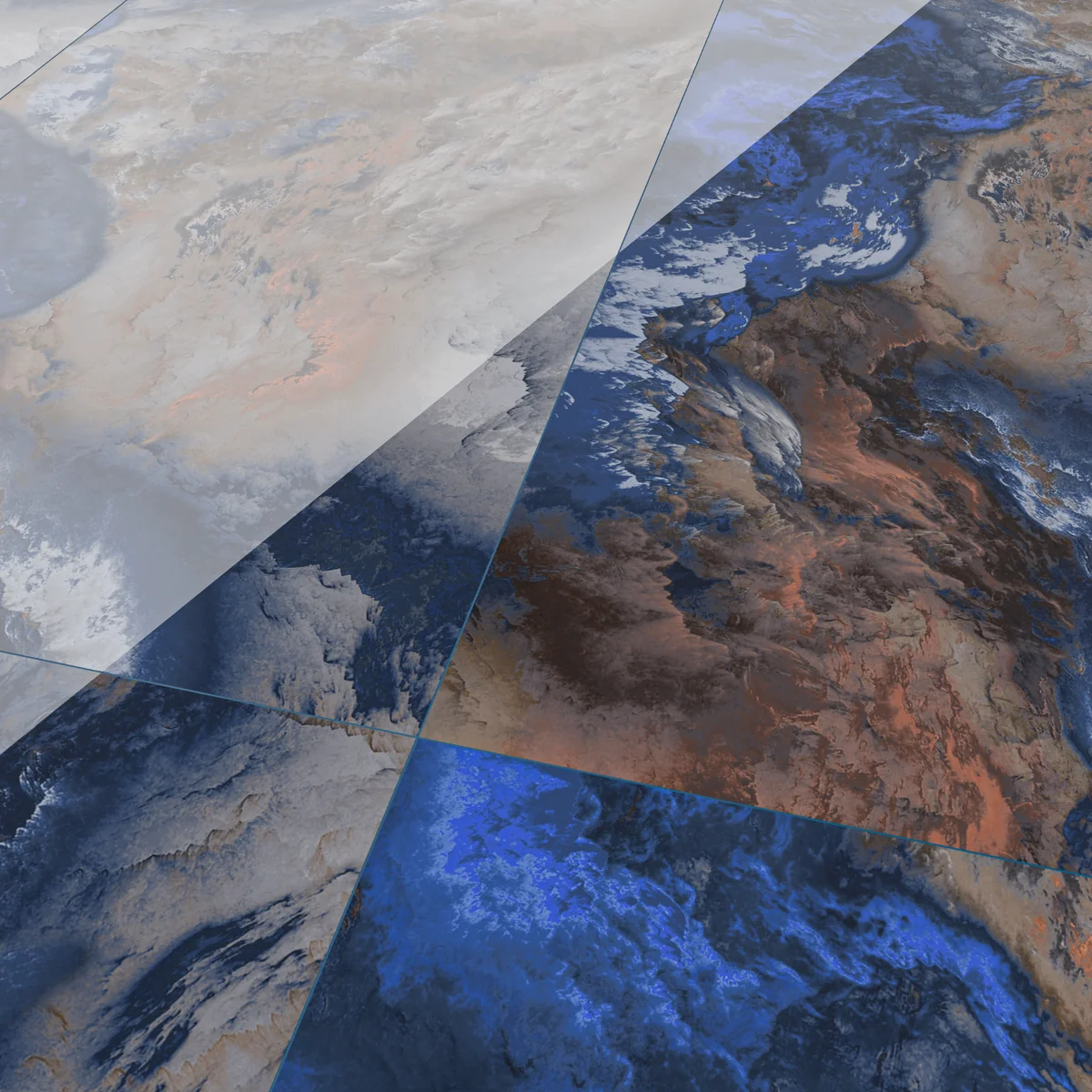 Gresie Rectificata Exterior / Interior Fusion Art 60 x 120 cm Lucioasa Portelanata Tip Marmura