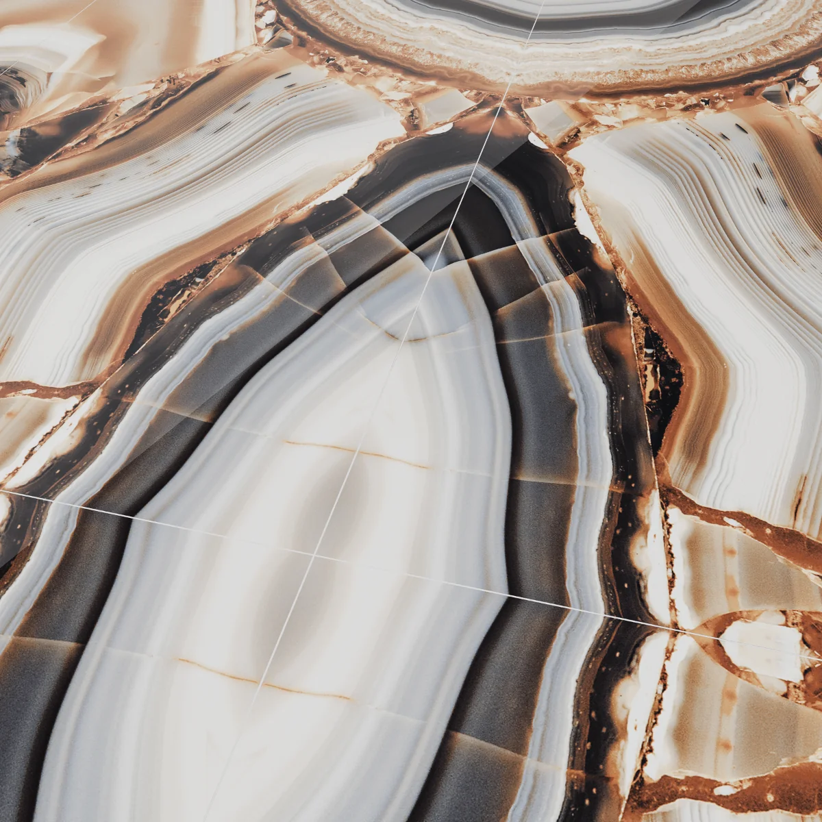 Gresie Rectificata Exterior / Interior Heimer Diamond Bookmatch B 60 x 120 cm Lucioasa Portelanata Tip Marmura