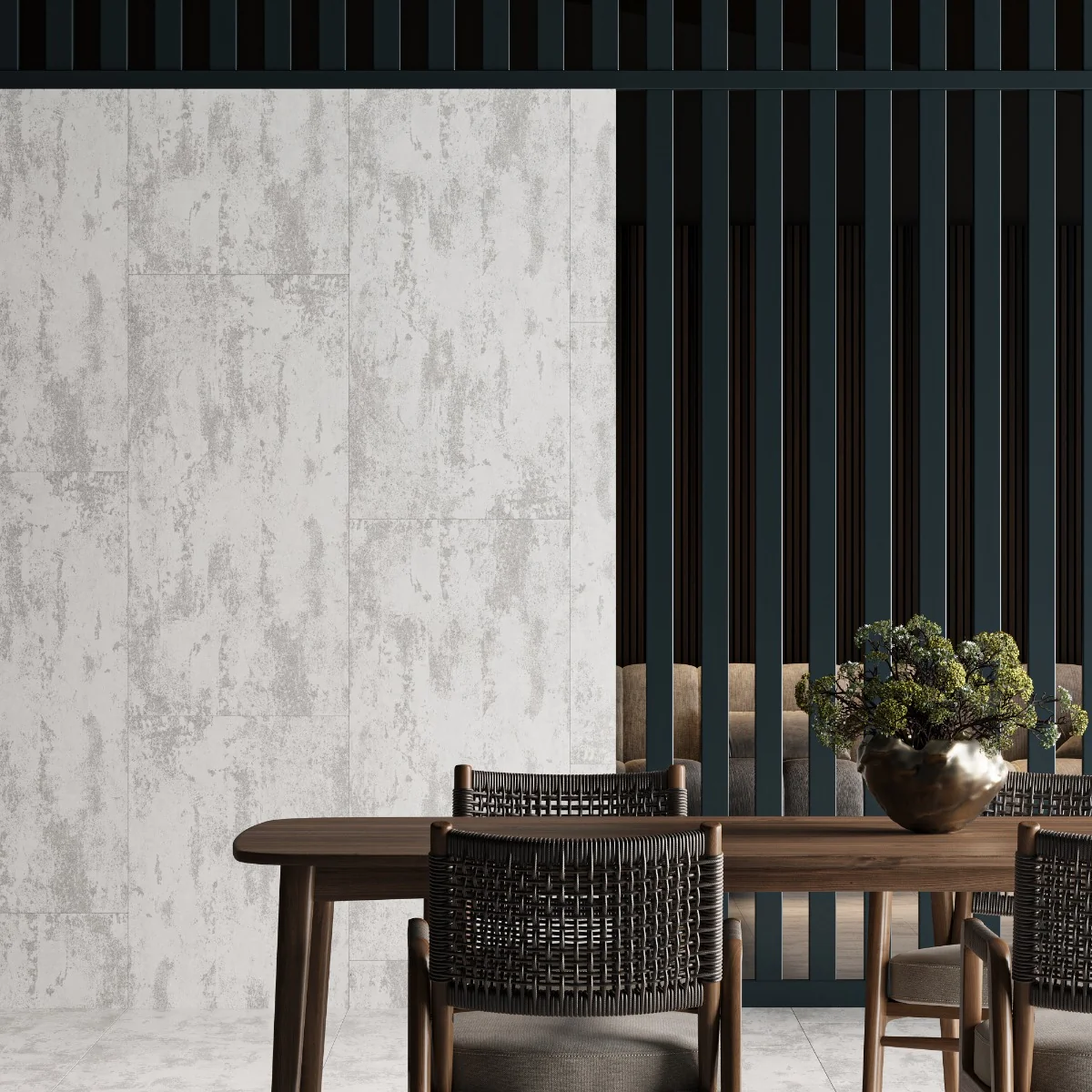 Gresie Exterior / Interior Antiderapantă Stormstone Light Metallic 60 x 120 cm Mată Porțelanată Rectificată Aspect Ciment