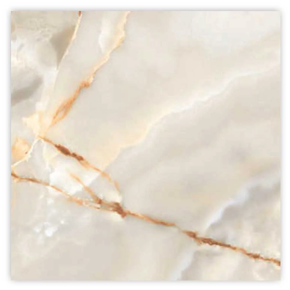 Gresie Exterior / Interior Portelanata Lasa Gold 60 x 60 cm Lucioasa Rectificata Tip Marmura