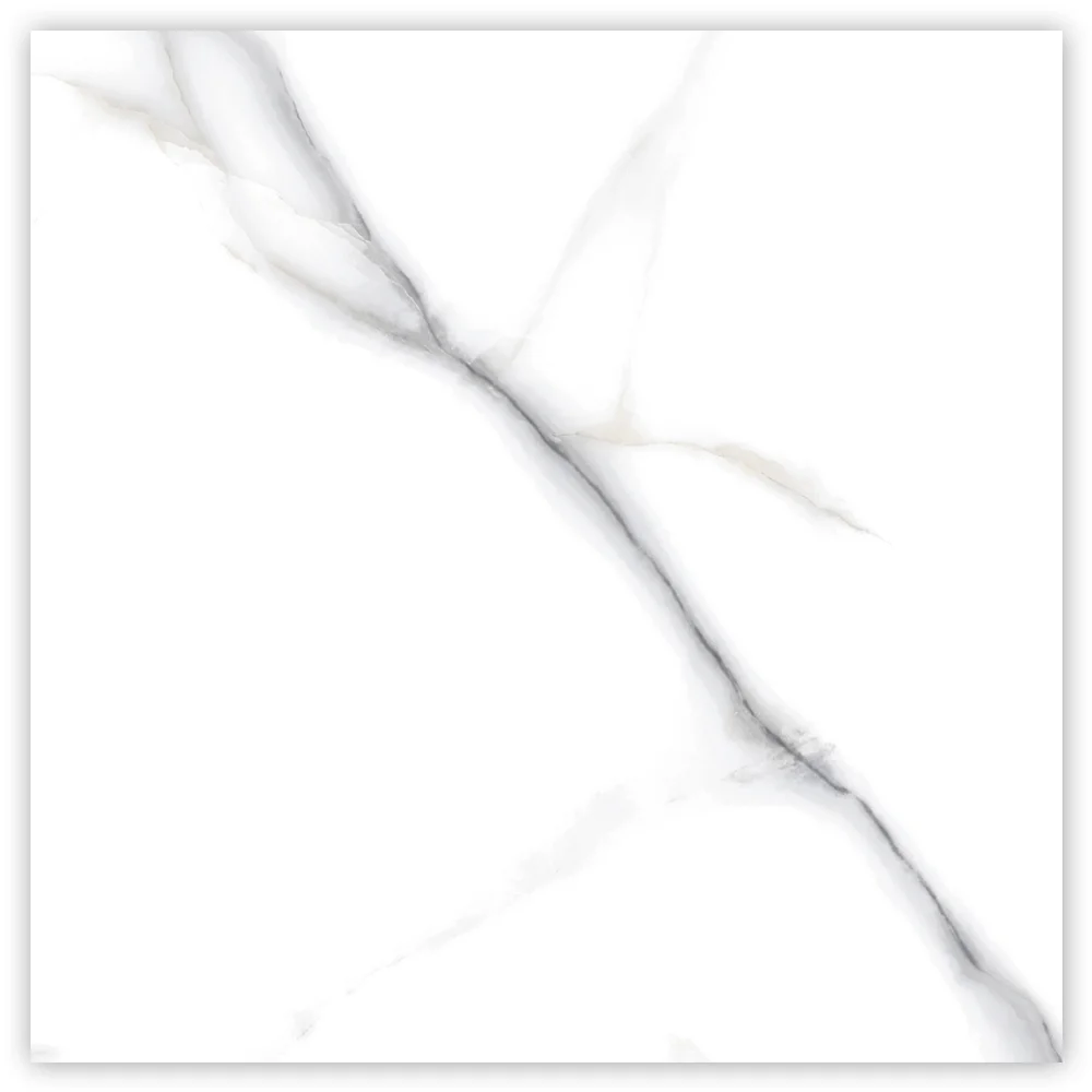 Gresie Exterior / Interior Portelanata Vatican Statuario 60 x 60 cm Lucioasa Rectificata Tip Marmura